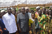 Projet d’hévéaculture et du vivrier: Le ministre Sangafowa et le Directeur Général de CHP signent le cadre d’accord en présence du Premier ministre